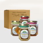 Paquete con 4 variedades de miel