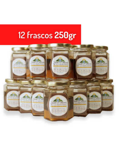 docena frascos miel 250gr