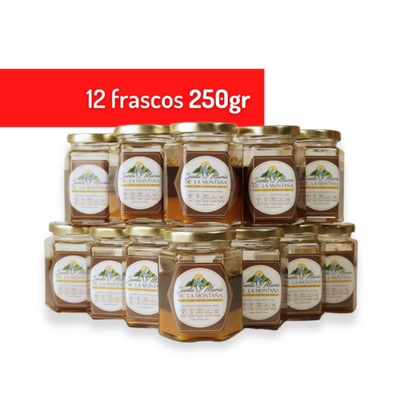 docena frascos miel 250gr