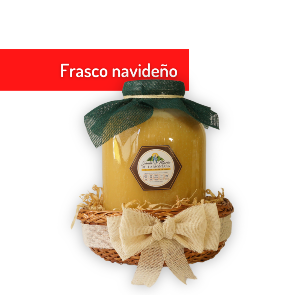 miel frasco 5kg navideño