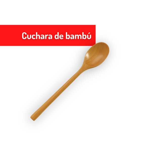 cuchara de bambu para miel